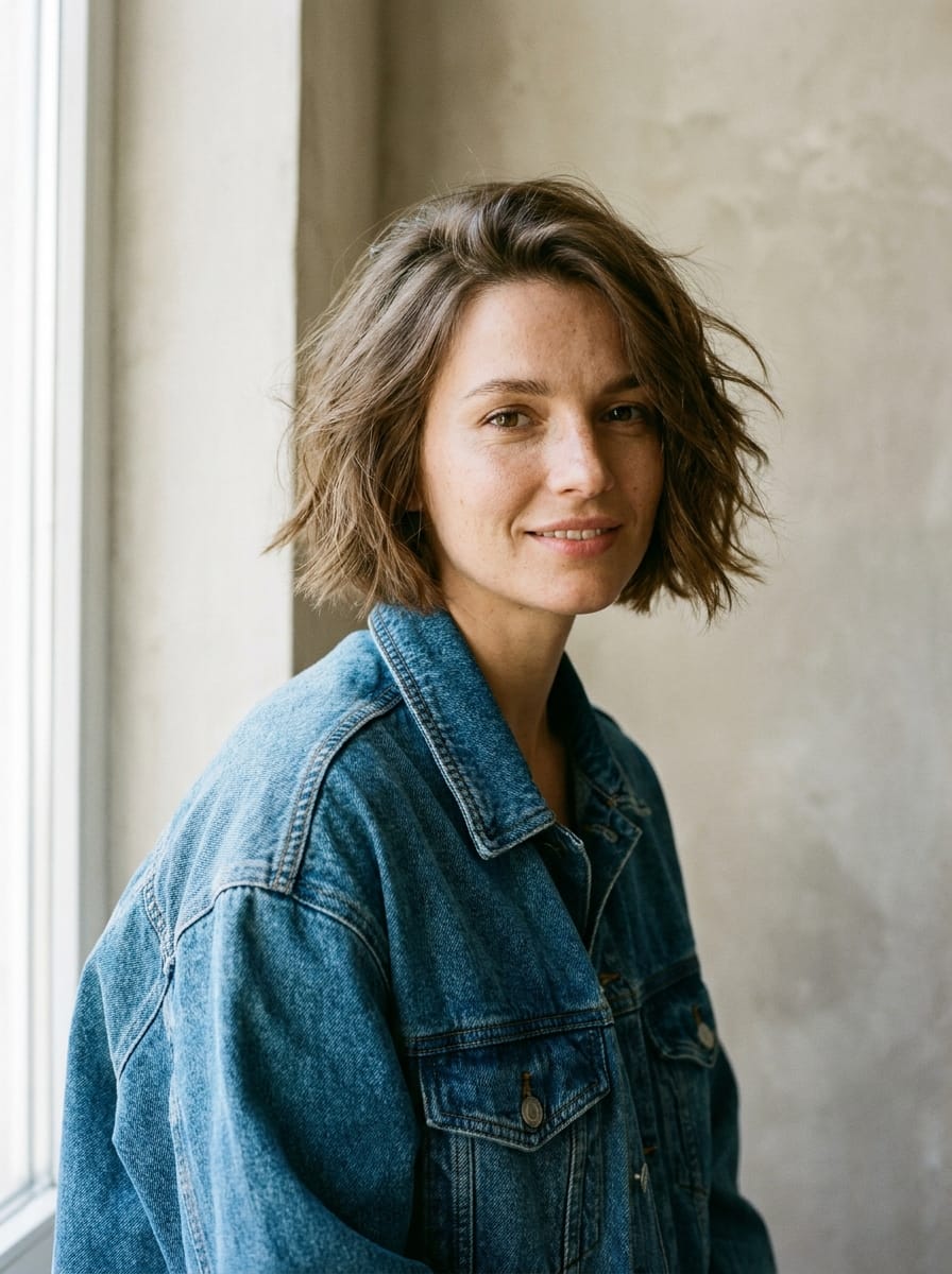Soft Shag Bob - Freche kurze Bob Frisuren